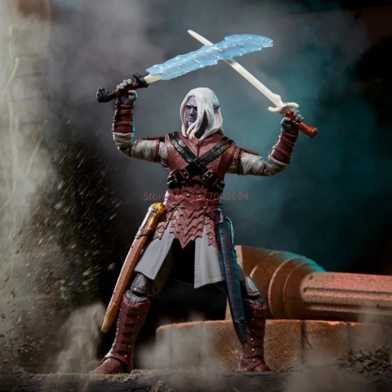 [متوفر] صندوق جديد Dungeons X Dragons أنيمي لعبة Drizzt Do'Urden 6 بوصة نموذج لجسم طبعة محدودة الصبي هدية