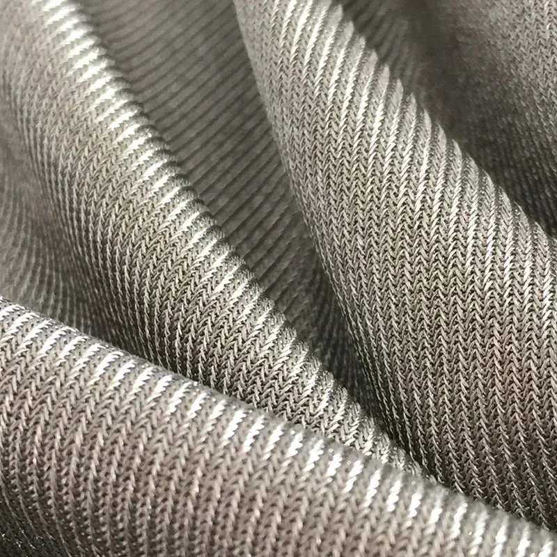 RFID/EMI Blocking Fabric Radiation Protection/Conductive/RFID Shielding/EMF Blocking Silver Fiber Fabric DIY Maternity Dress