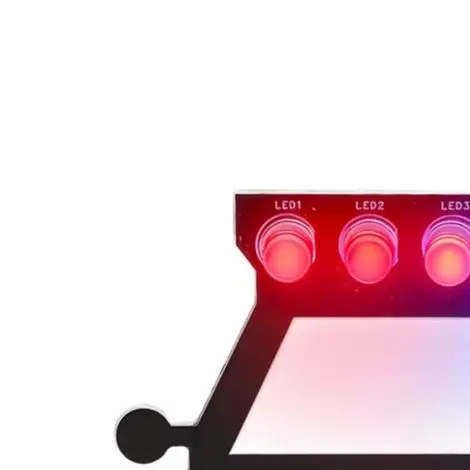 

Beginner Friendly For Soldering Kit with CFor Ar Flowing Light PCB BoFor Ard Red Blue LEDs For And Buzzer Sound