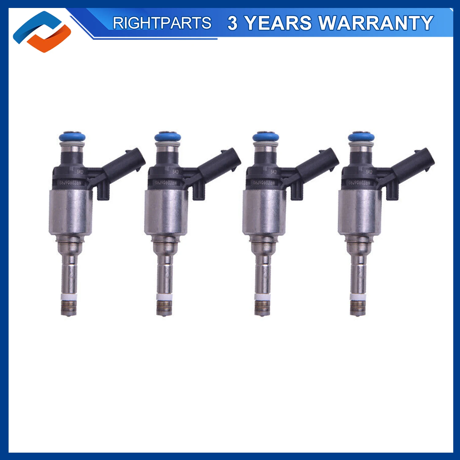 4PCS 06J906036H Fuel Injectors For AUDI VW SKODA SEAT 1.8L TSI Passat 1.8L 06J 906 036 H 06H906036P 06H906036G 06H906036E