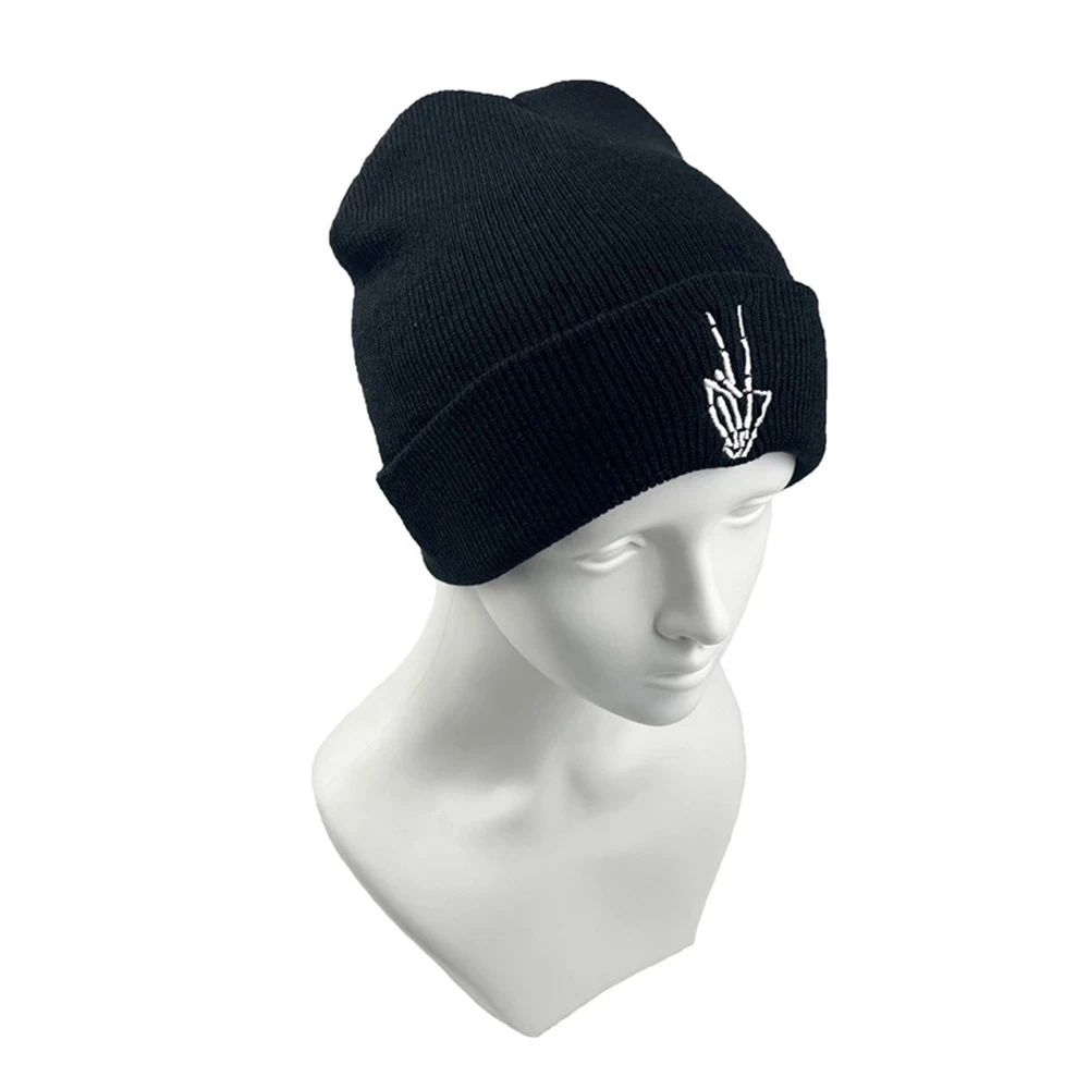 

1PC Autumn And Winter Knitted Caps For Men And Women Are Fashionable Windproof Warm And Versatile Adult Knitted Caps