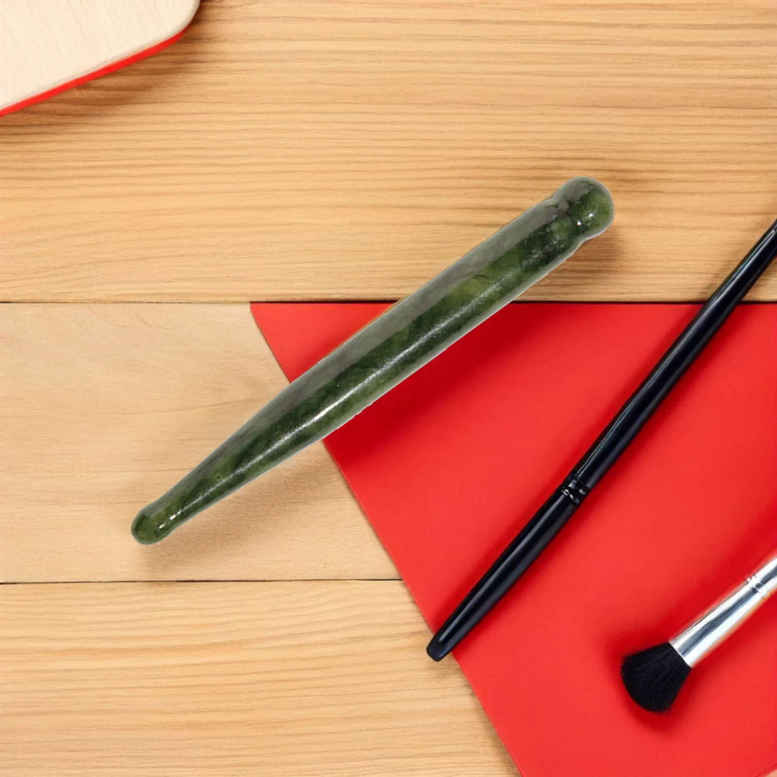 3pcs Jade Facial Massage Tool: Guasha Face Sculpting Roller For Muscle Relaxation Eye Relief, Portable Skincare Set For Home