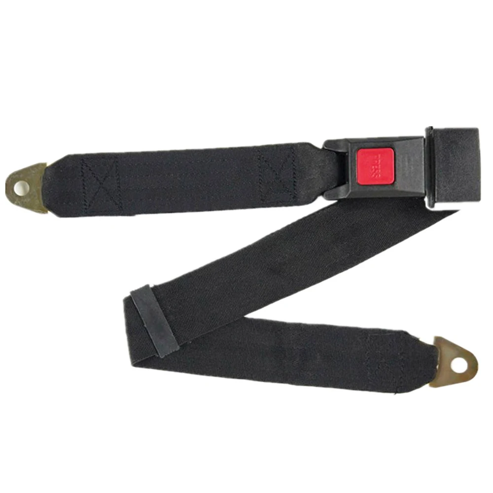 High quality 2-point bus school bus seat belt 120cm retractable car truck seat belt adjustable retractable universal seat belt