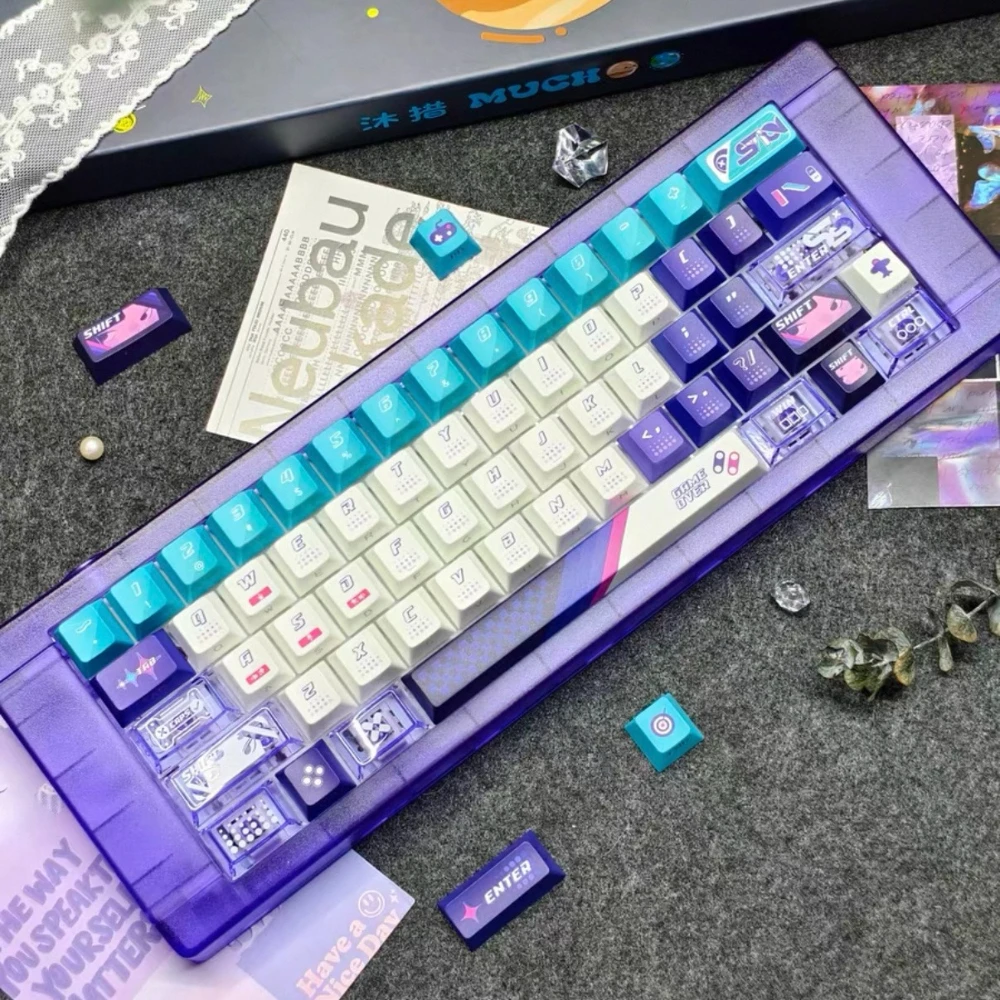 

Тема игр Muchoo Visualization, колпачок для клавиатуры, 164 клавиши, PBT + ПК, колпачок для клавиатуры на заказ, игровой колпачок с вишневым профилем для механической клавиатуры