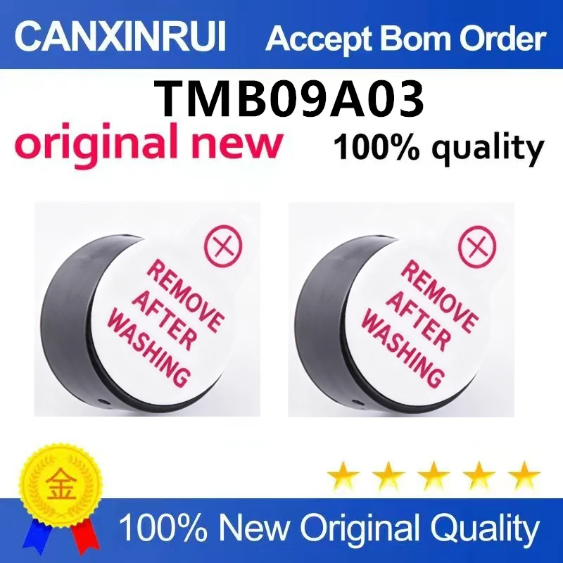(5pcs-100pcs)Brand new original TMB09A03 05 12 electromagnetic active buzzer 3V5V12V diameter 9mm * 5.5mm 9055 DC