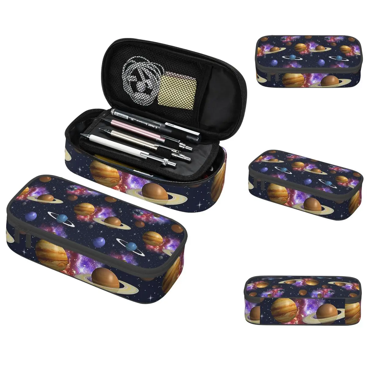 

Solar System Space Planets Universe Pencil Case for Boy Girl Gifts Pen Box Pencil Bag Stationery Supplies Pen Holder Bag