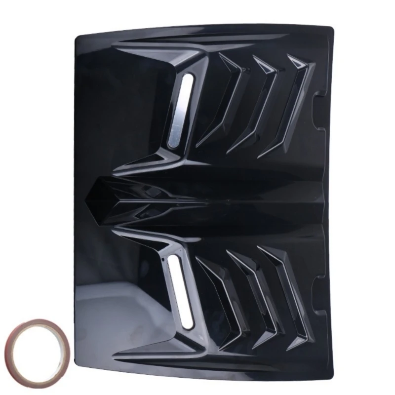 D5BE Automotive Exterior Accessories Car Air Hood Scoops Vents Decorative Cover Center Side Hood Scoops Universal