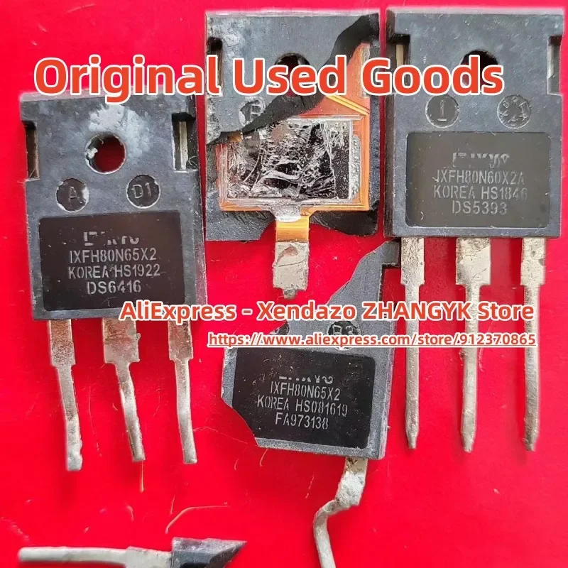 5pcs/lot IXFH80N65X2 IXTH80N65X2 80N65 80A 650V TO-247 N-Channel MOSFET Transistor