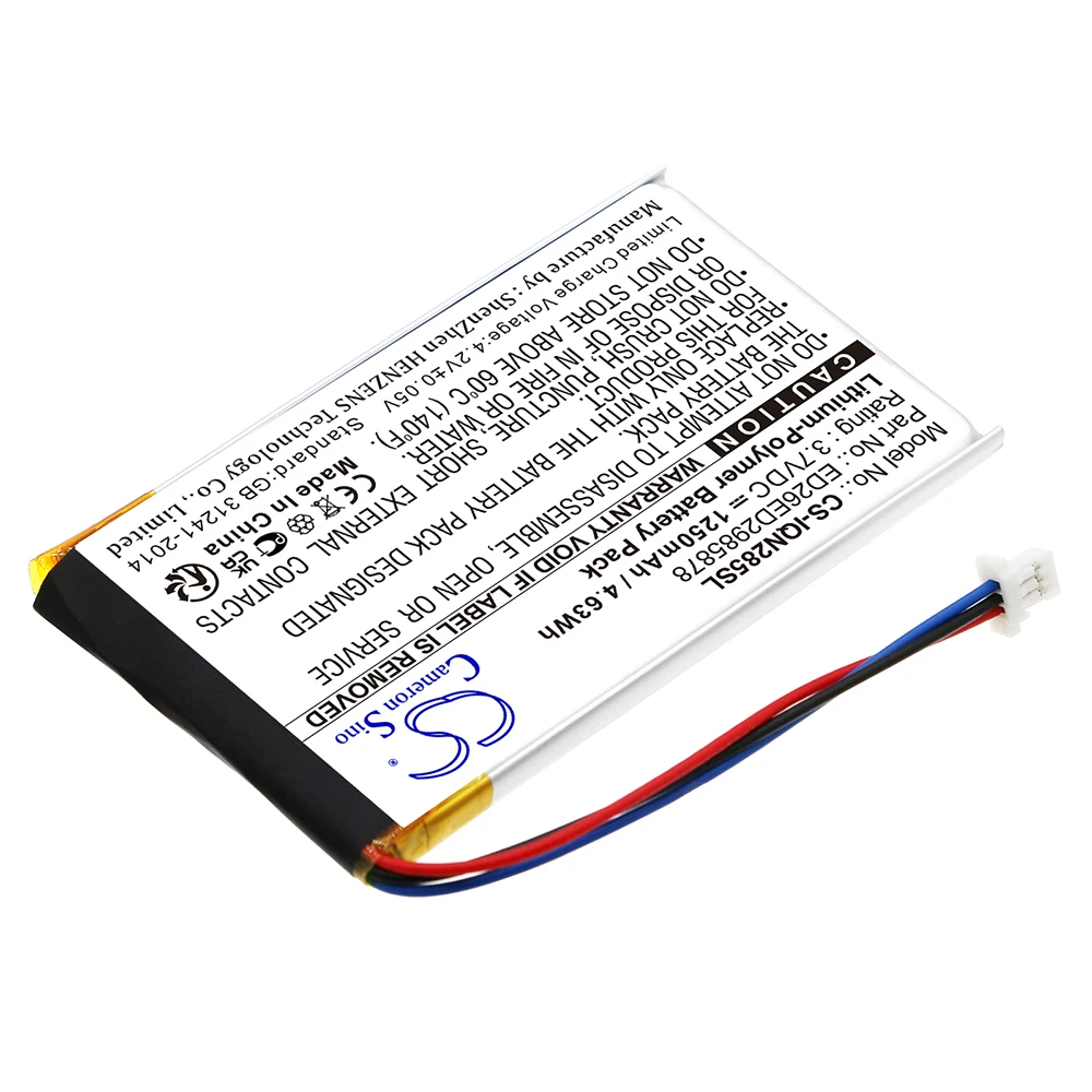 كاميرون سينو 1250 مللي أمبير نظام تحديد المواقع ، بطارية الملاح لـ Garmin Nuvi 285 Nuvi 285W Nuvi 285WT رقم الجزء لـ Garmin ED26ED 2985878