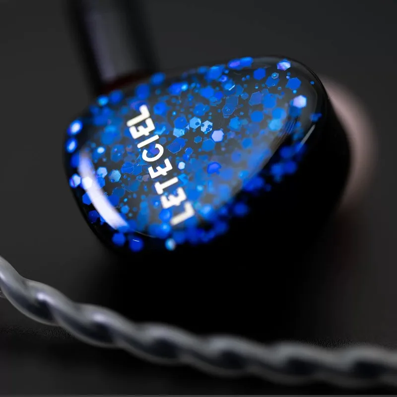 LETECIEL SHARK HIFI Wired Earphones 3.5mm Plug Triple Dynamic In-Ear Headphones Gifts - view 5