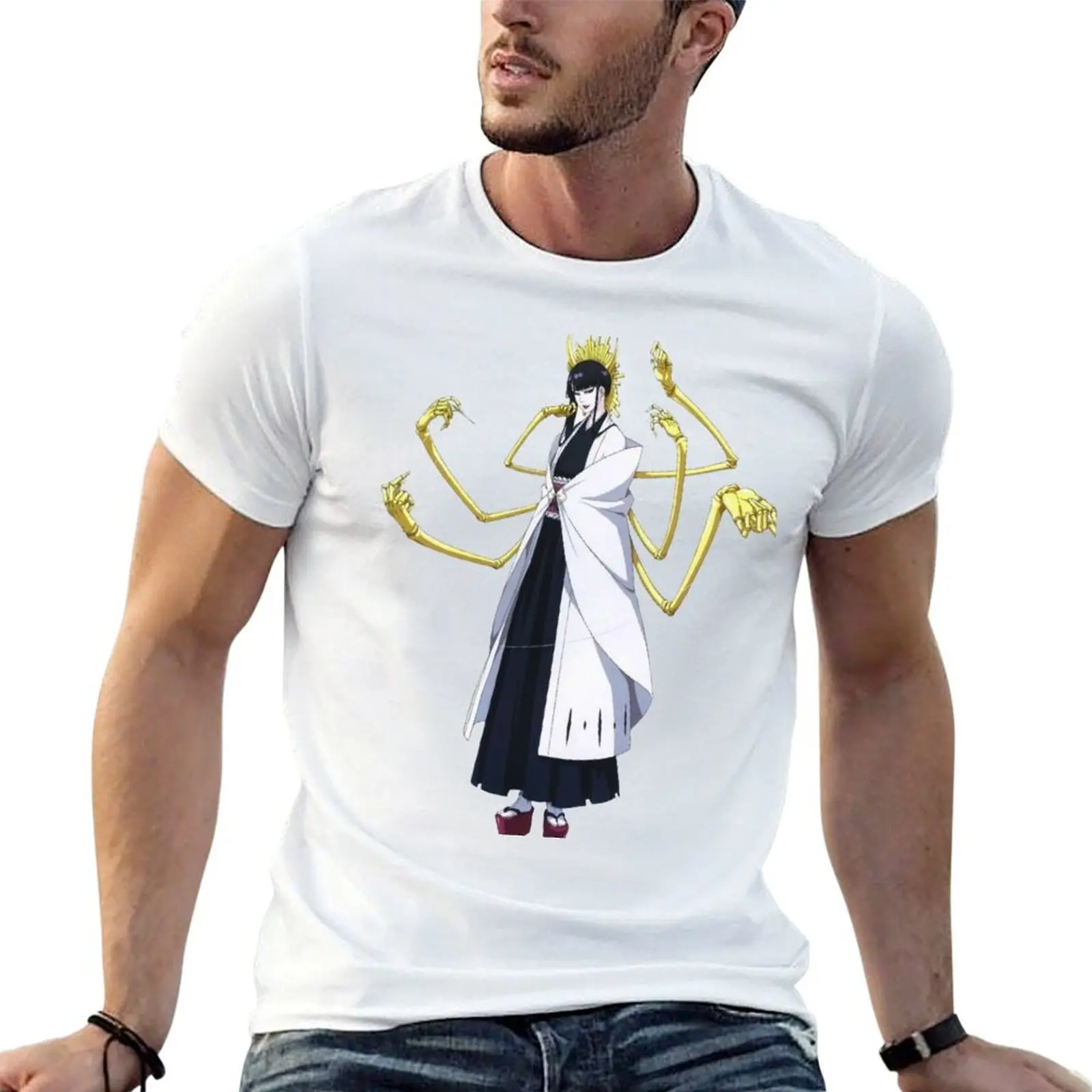 Senjumaru Shutara - bleach Squad 0 T-Shirt Comfortable Work Wear Tee