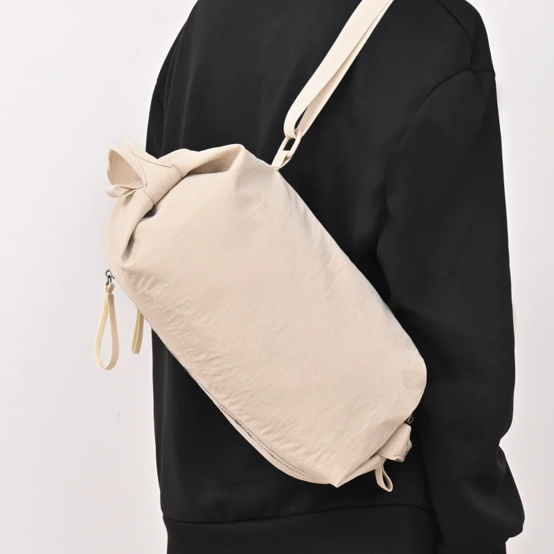 

2026New stylish and versatile multifunctional women's casual lightweight nylon bag, shoulder bag, crossbody bag, chest bag, back