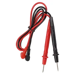 Premium For Multimeter Test Probe Leads Red And Black Silicone Shielded Copper Conductors Standard Diameter Plugs