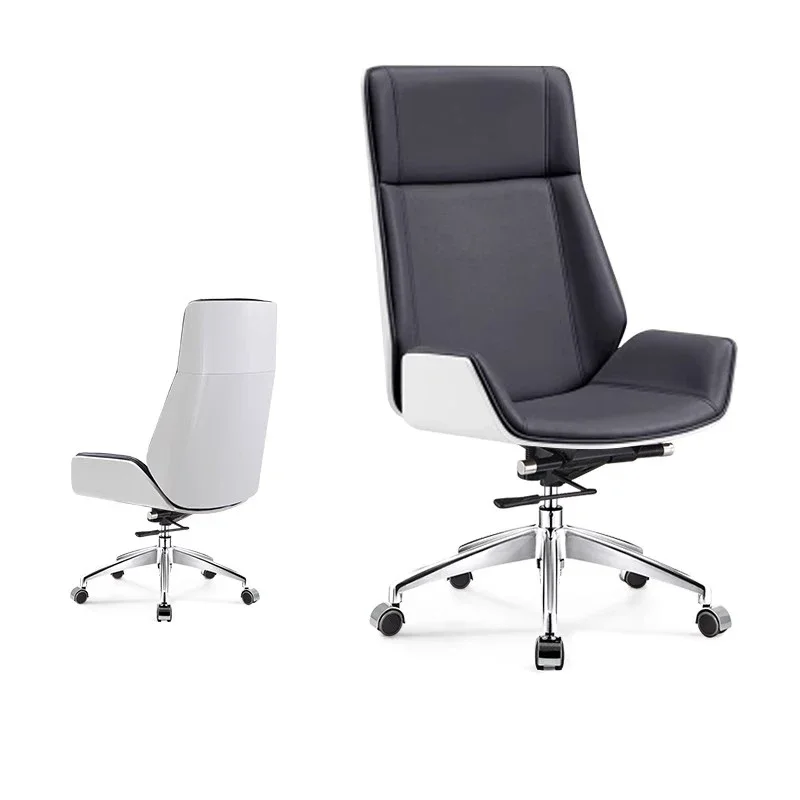 

Modern Computer Desks Ergonomic Chair Swivel Luxury Leather Nordic Study Chair Bar Stools Relax Bureau Meuble Office Furniture