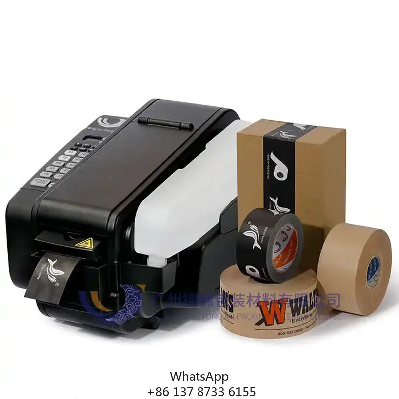

Automatic Gummed Paper Tape Dispenser, Automatic Water Activated Tape Dispenser Machine