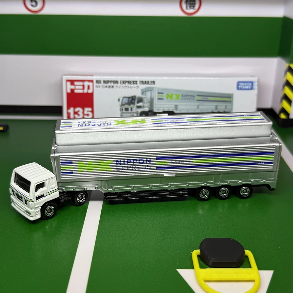 

Длинный тип Tomica No.135 NX Nippon Express Wing Trailer (Tomica) Литье под давлением из сплава Режим автомобиля Коллекция Дисплей Игрушка для мальчика в подарок