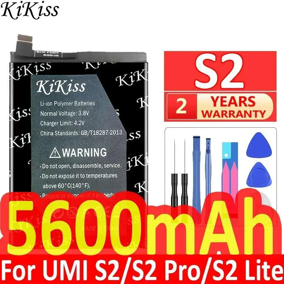 

5600Mah Mobile Phone Battery Long-Lasting S2 For Umi Umidigi Pro Lite Premium Replacement
