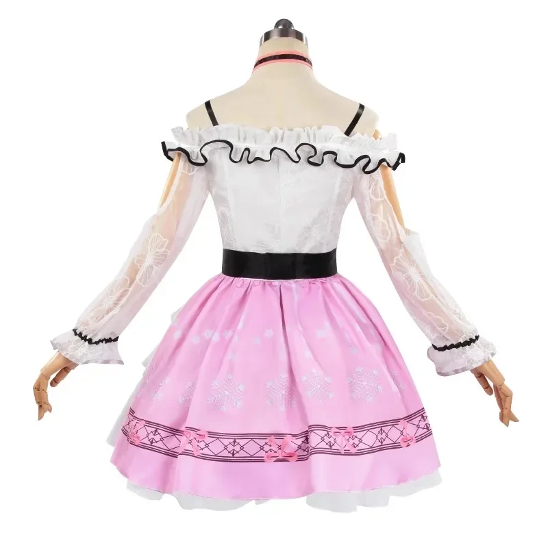 Костюм для косплея Intérieur для женщин, Extron Intérieur ki COS, Vêtements Doux, Robe Lolita Rose