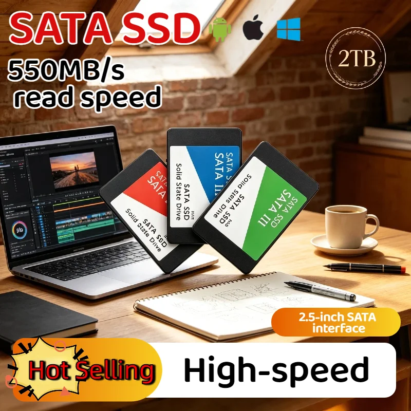 

Military Grade 500GB Portable External SSD USB 3.0 520MB/s Reliable Metal Housing Solid State Drive for Laptop PC Hard Disk