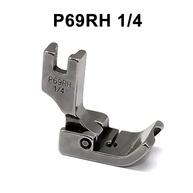 P69LH P69RH Industrial Sewing Machine Accessories Flat Lathe Foot Grooved Thread Single Needle Presser Foot