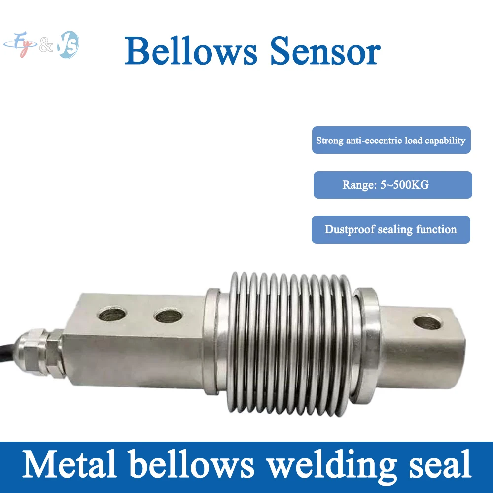 Bellows Cantilever Beam Load Cell High Precision Weighing Sensor 5kg-500kg Force Transducer for Belt Scale Hopper Scale
