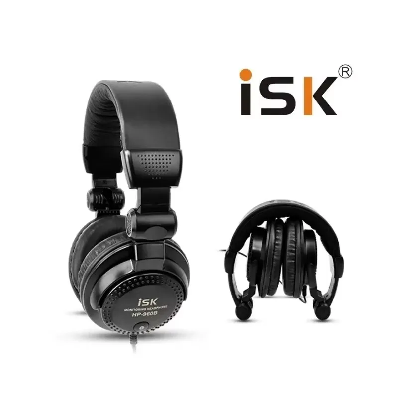 مراجعات مفصلة لسماعة الرأس ISK HP-960B: الأفضل للاستوديو والدي جي والعمل المهني