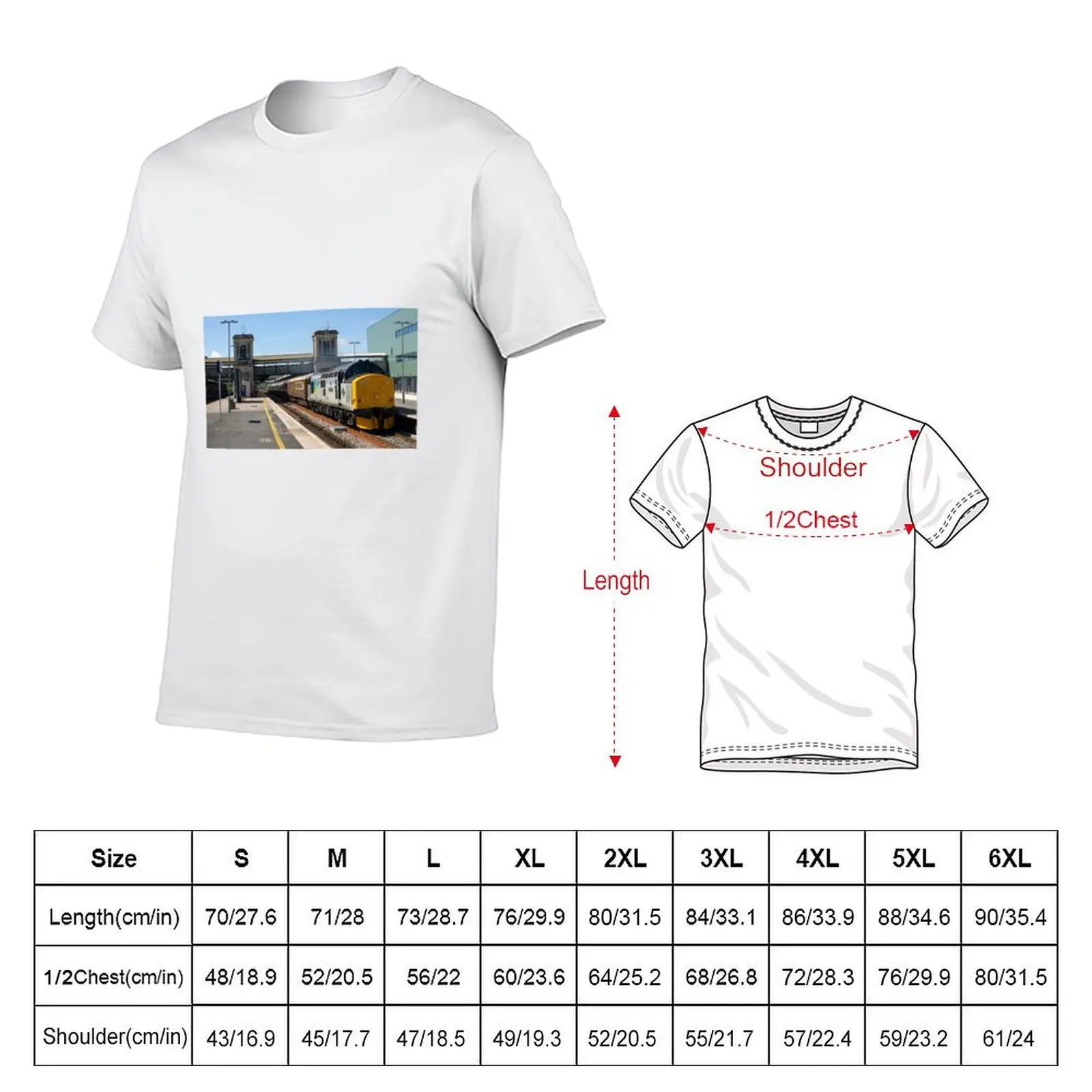 Exeter St Davids class 37 T-Shirt t shirts for man graphic funny t shirts for man cotton funny T-Shirt