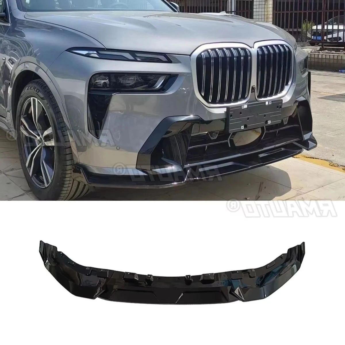 

Для BMW X7 G07 2023-2024 автомобильный передний бампер, спойлер, диффузор для губ, модификация, защита бампера, защитная крышка, автомобильные аксессуары