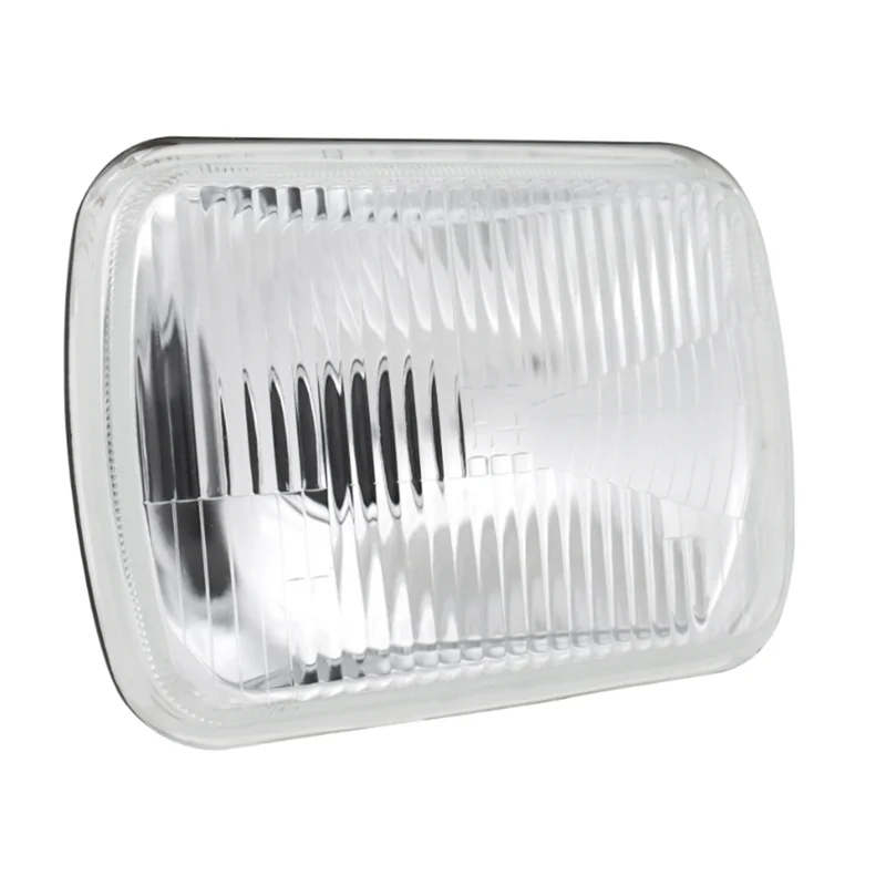 

A03E-1 Pair 5X7inch H4 Headlight Kit Rectangle Headlamp Halogen Bulb For Nissan Navara Toyota Hiace Hilux 1978-2005 RHD