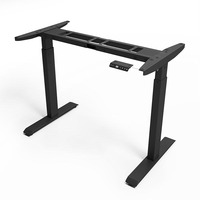 Electric Adjustable Standing Desk Height Adjustable Desk Sit Stand Desk  Electric Livable Office Table Office Table