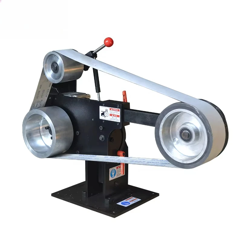 

Multifunctional belt polishing machine, used for woodworking metal grinding, with hardware tools to polish the core components