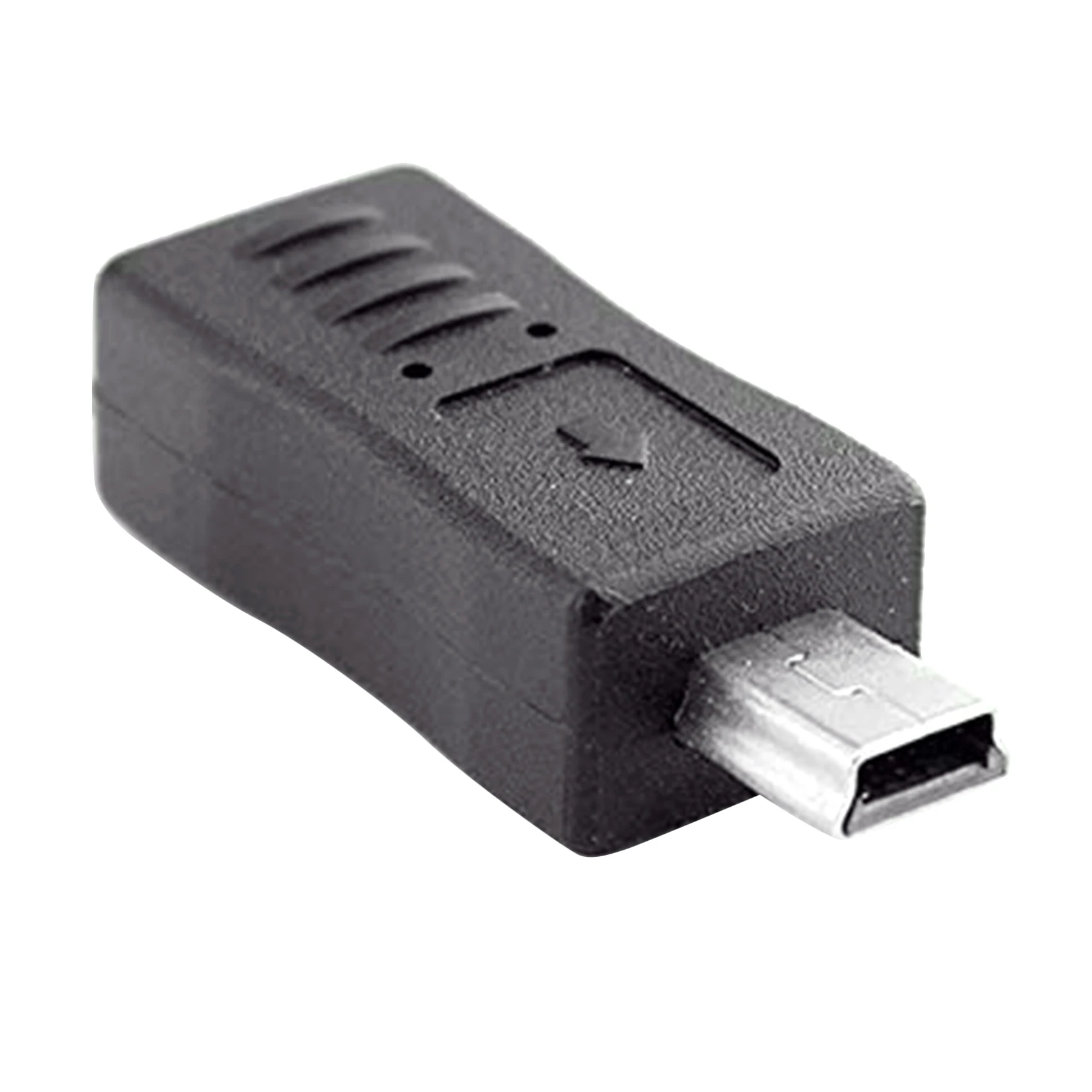 Micro-USB Male to Mini USB Female Adapter T-Port Adapter Plug Connector Adapter