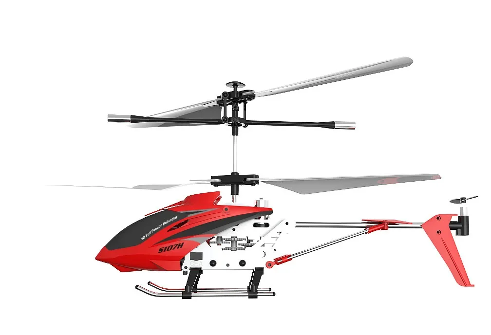 Hot Selling S 107H Vaste Hoogte Afstandsbediening Vierkanaals Afstandsbediening Helikopter Elektrisch Model Speelgoed Voor Tieners Leuk Cadeau