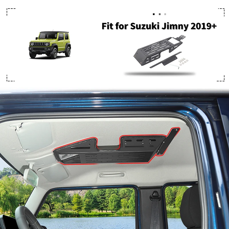 

Roof Expansion Frame Bracket Trunk Shelf For Suzuki Jimny 2019 up 4-Door Version Exterior Accessories