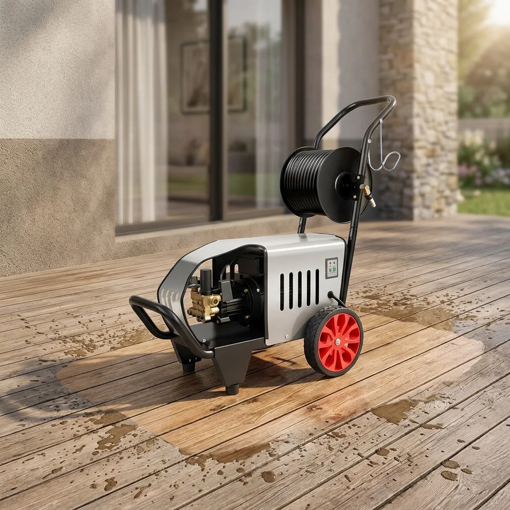 Commercial Grade Electric Pressure Washer 3.8KW (220V) Cold Water Heavy Duty High Pressure Cleaner Intelligent Control
