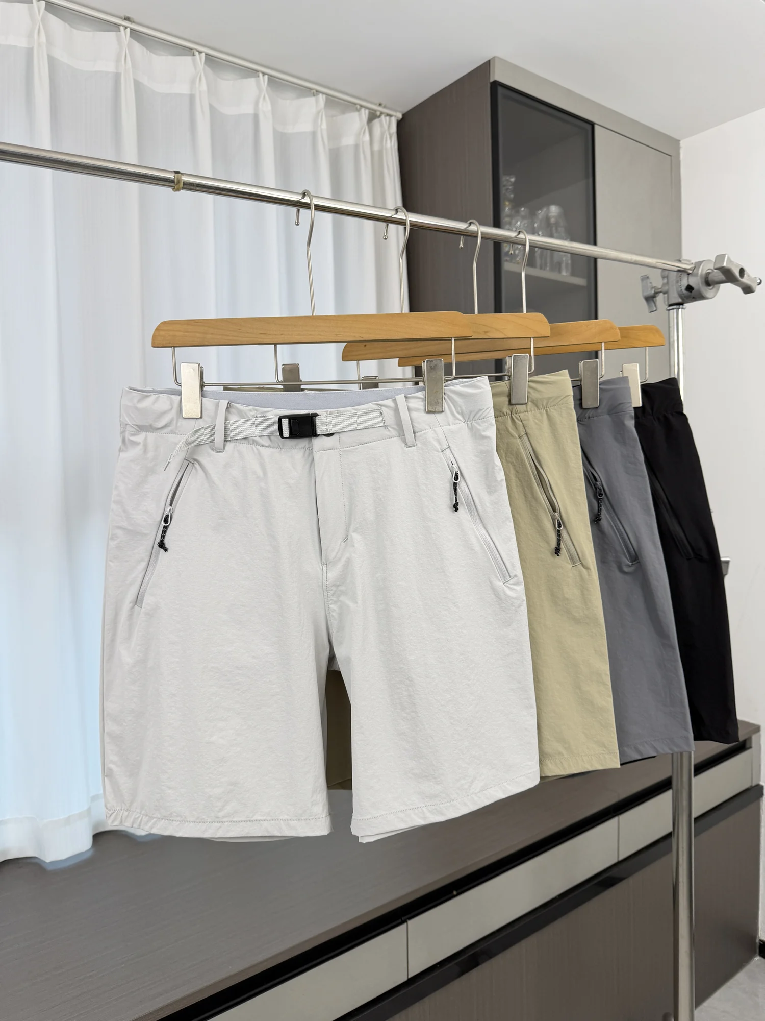 

Functionality Meets Style! Summer Outdoor Lightweight Breathable Men's Casual Sports Shorts Trendy Loose Fit Straight Leg