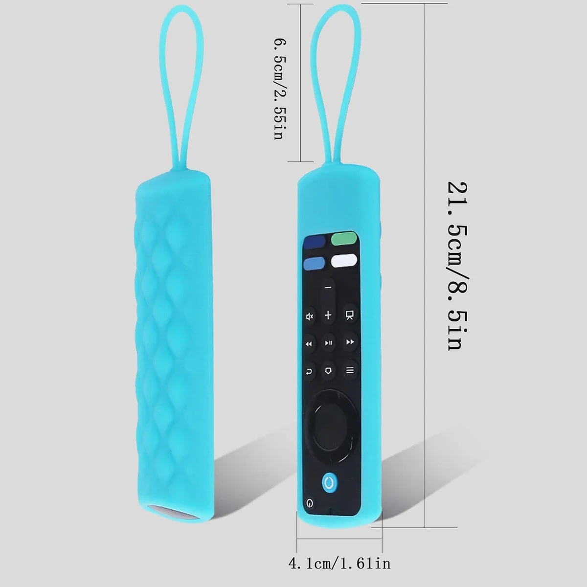 1pc-Universal silicone case with tethered remote control for TV remote control