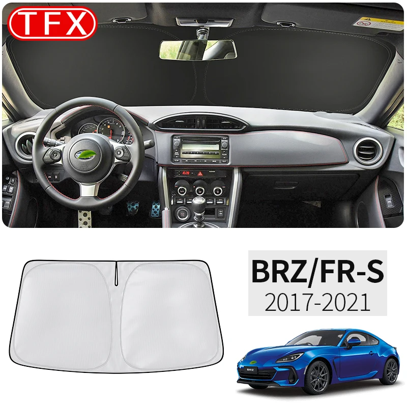 

For Subaru BRZ Toyota 86 FR-S 2017-2021 Nano-Insulat Windshield Sunshade Front Window Sun Shade Visor Auto Interior Accessories