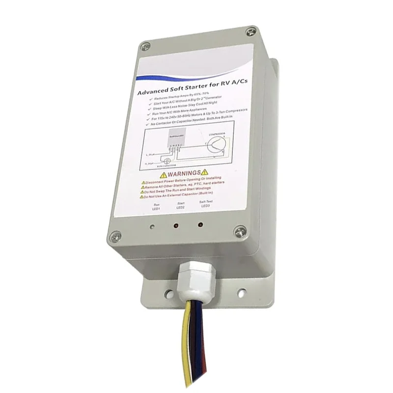 

SSRV3TDC Soft Starter Kit for RV Air Conditioners Soft Starterfor Starters