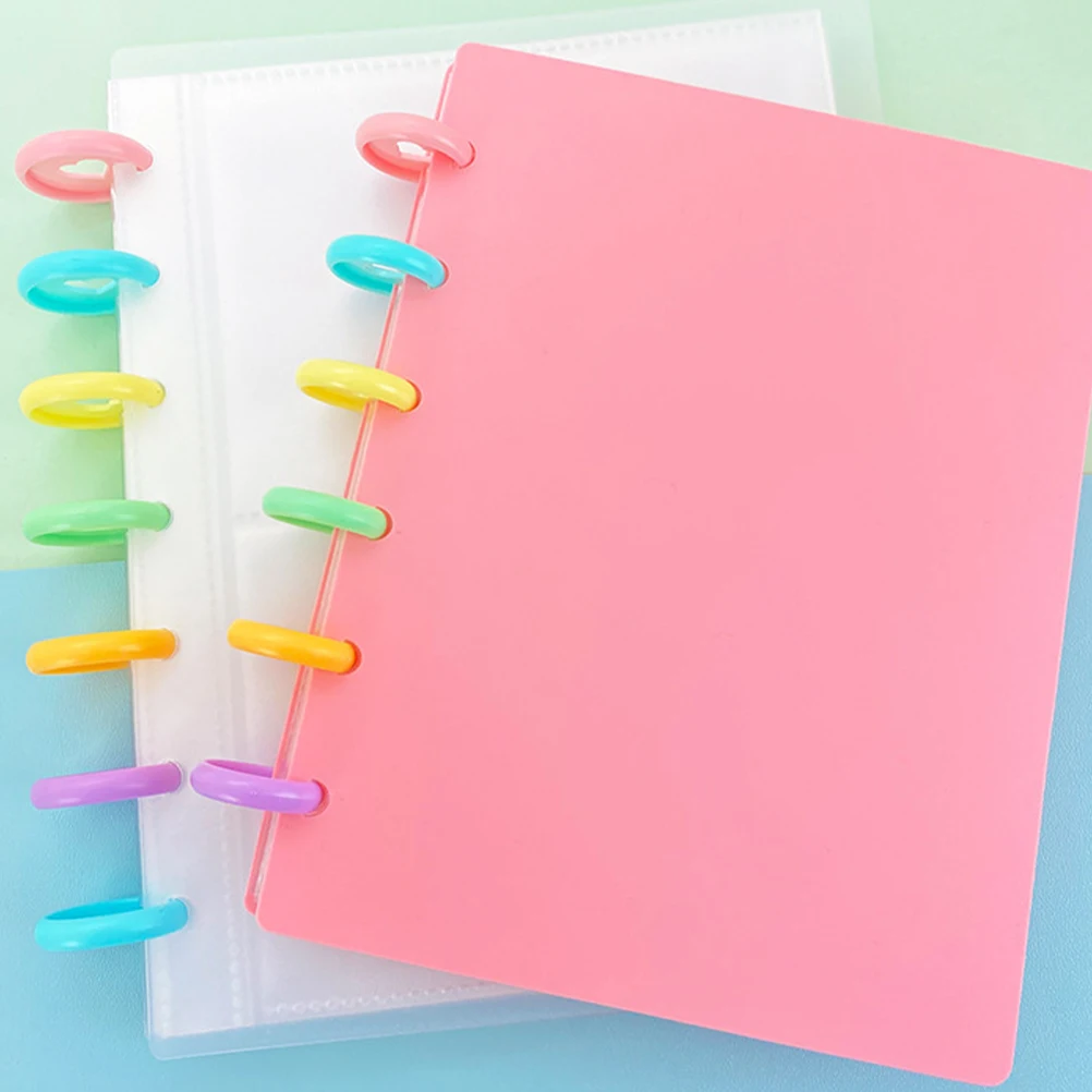

30 Pcs Loose-length Binding Buckle Loose-leaf Book Binders Notebooks Rings Plastic Clips