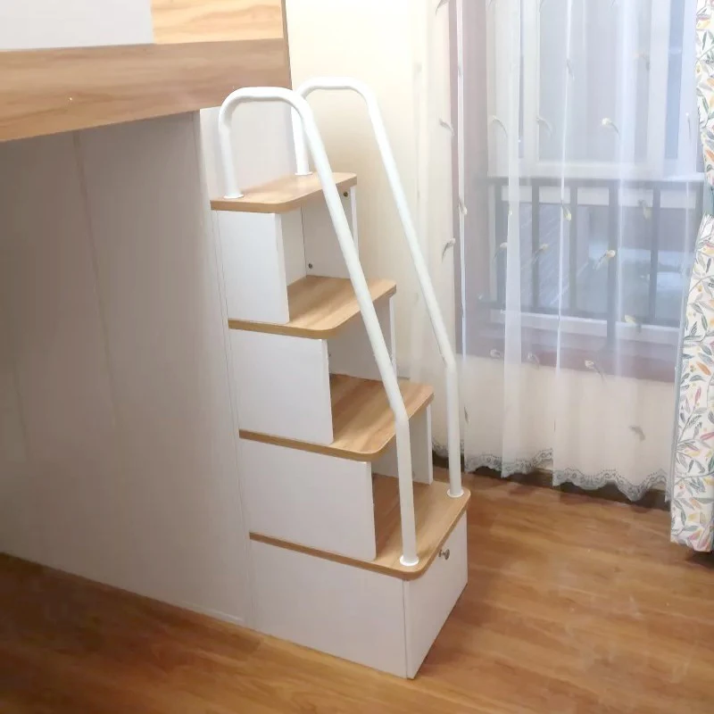 Children's bed ladder cabinet handrails, upper and lower bed accessories, handrails