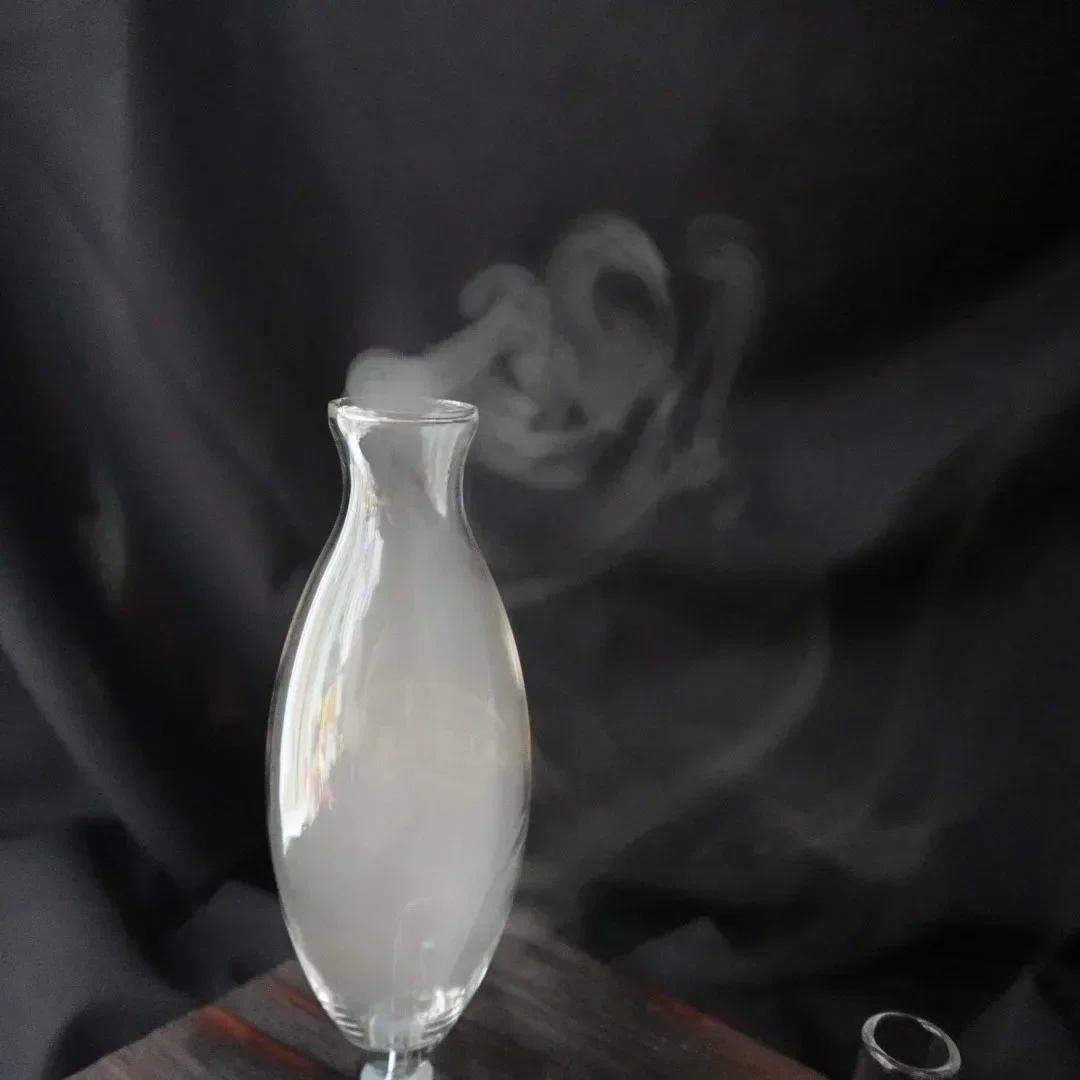 le la bo Essential Oil Diffuser Waterless Operated Aromatherapy Diffuser Home Office Wood and Glass Aroma Diffuser Scent Machine - Image 6