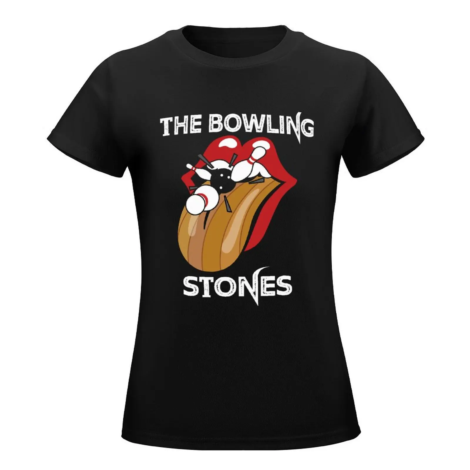 The bowling Stones Funny american Strike Bowling Star FANS 2020 funny bowling Gift T-Shirt new edition black t-shirts for Women