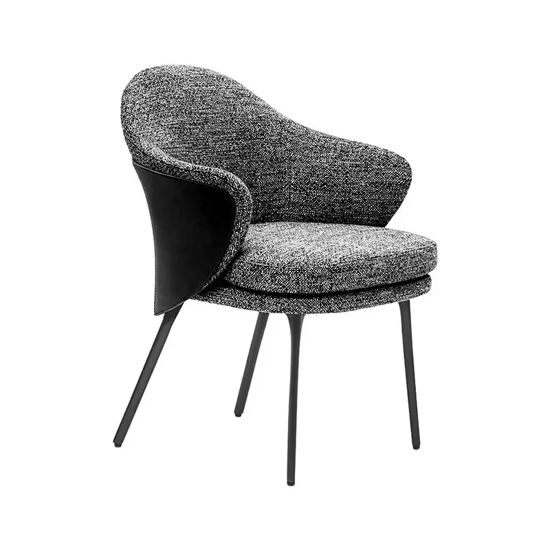 

Light luxury chair high sense, modern simple villa home dining chair