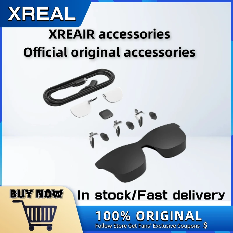 Xreal air air2 original accessories  nreal air nasal support upgraded version hood data cable