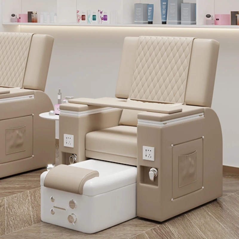 Kosmetologiczne krzesło do pedicure Spa profesjonalne krzesła do pedicure do salonu paznokci luksusowe Sillon De Pedicura dom umeblowanie ZT50PC