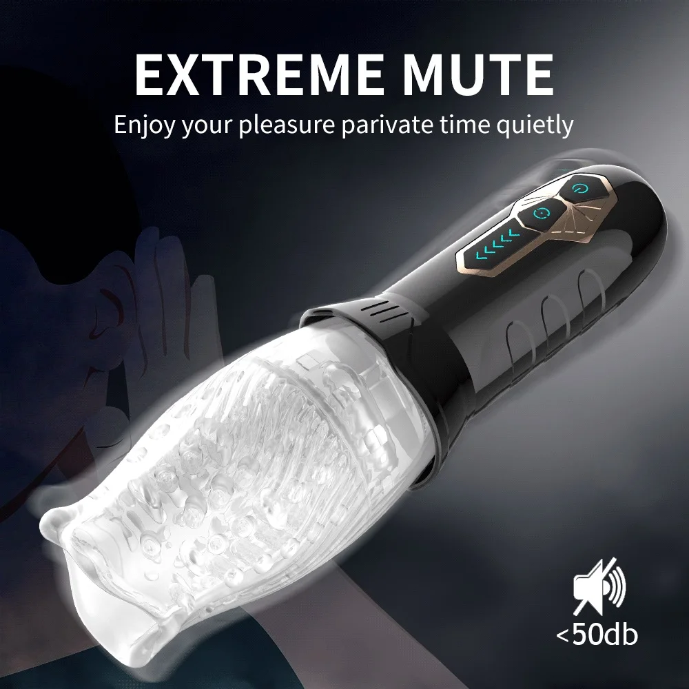Automatic Rotating Masturbator Cup Glans Trainer Vagina Penis Pump Sleeve Delay Ejaculation Vibrator For Mens Adult Toys Male - Image 5