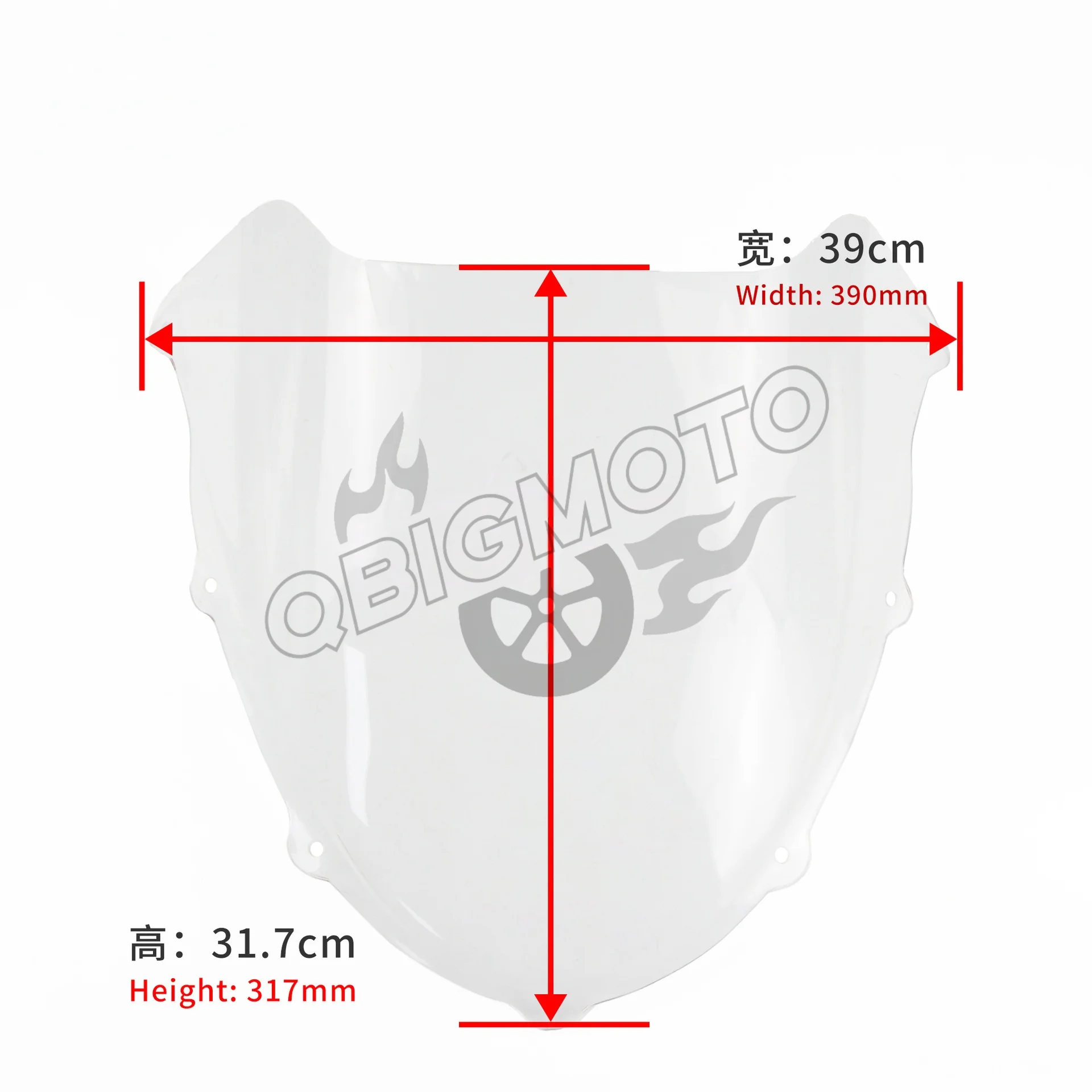 Motorcycle Windshield Windscreen For Aprilia RS125 1991-1995 RS50 1993-1996 RS 50 125 RS-125 RS-50