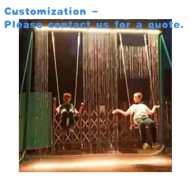 

custom.Playing Curtain With Swing Digital Waterfall Swing Fountain Plaza Hotel