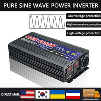 Pure Sine Wave Inverter Peak Power 4000W DC inverter 12v 220v Voltage 50/60HZ Power Supply Solar Car Inverter